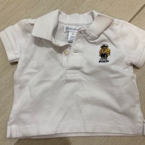 Polo Bear Cotton Mesh Polo Shirt